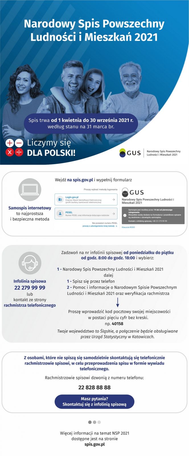 Trwa Spis Powszechny Ludności i Mieszkań